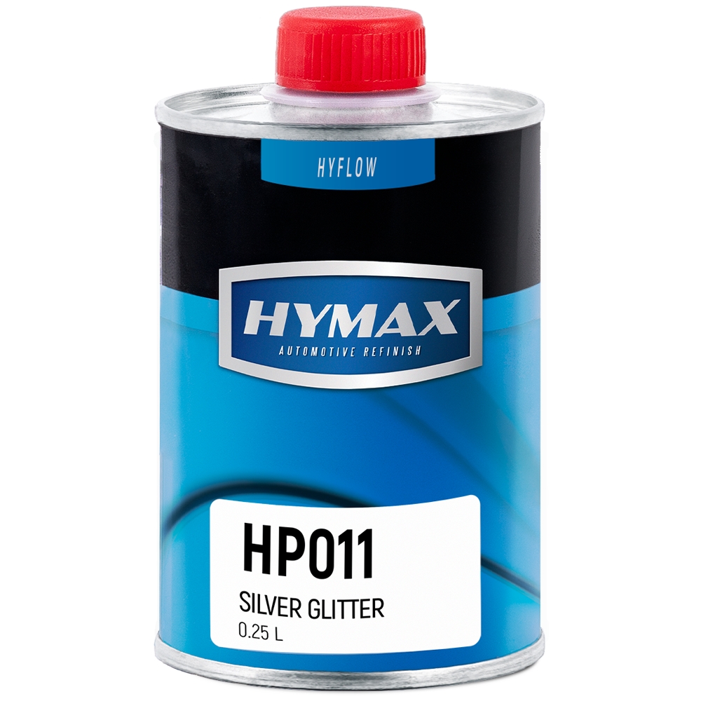 Пигмент металлизированное стекло HYMAX HP011 Silver Glitter, 0,25 л